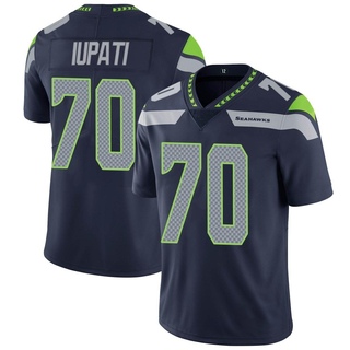 Limited Mike Iupati Youth Seattle Seahawks Team Color Vapor Untouchable Jersey - Navy
