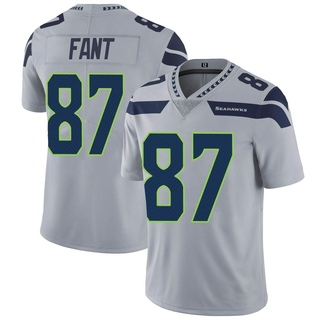 Limited Noah Fant Men's Seattle Seahawks Alternate Vapor Untouchable Jersey - Gray