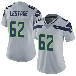 Limited Pier-Olivier Lestage Women's Seattle Seahawks Alternate Vapor Untouchable Jersey - Gray