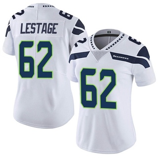 Limited Pier-Olivier Lestage Women's Seattle Seahawks Vapor Untouchable Jersey - White