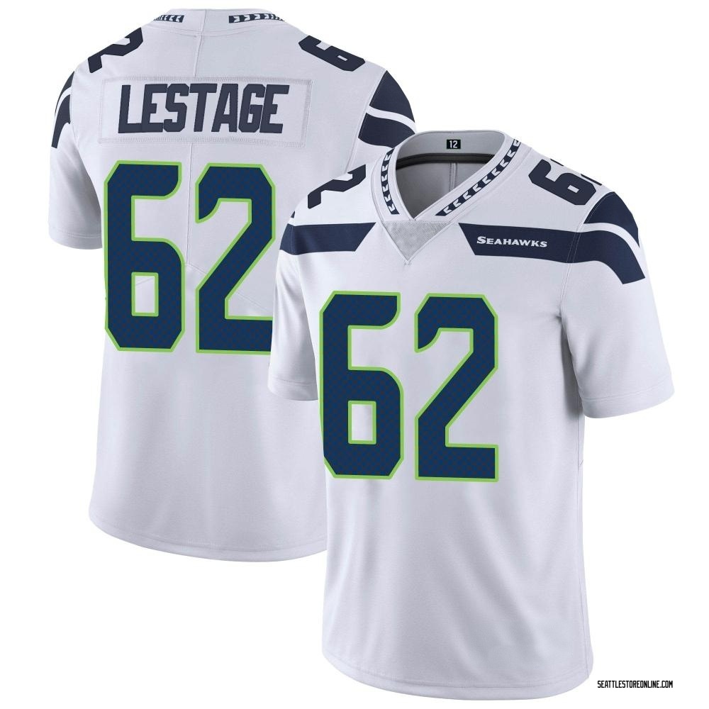 Limited Pier-Olivier Lestage Youth Seattle Seahawks Vapor Untouchable Jersey - White