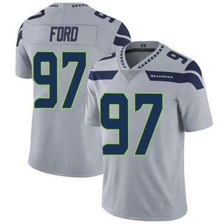 Limited Poona Ford Men's Seattle Seahawks Alternate Vapor Untouchable Jersey - Gray