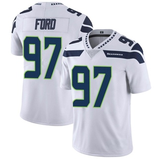 Limited Poona Ford Men's Seattle Seahawks Vapor Untouchable Jersey - White