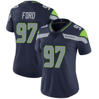Limited Poona Ford Women's Seattle Seahawks Team Color Vapor Untouchable Jersey - Navy