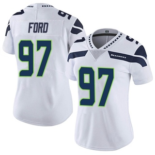 Limited Poona Ford Women's Seattle Seahawks Vapor Untouchable Jersey - White