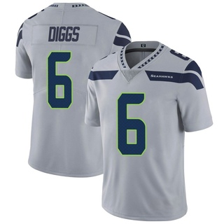 Limited Quandre Diggs Men's Seattle Seahawks Alternate Vapor Untouchable Jersey - Gray