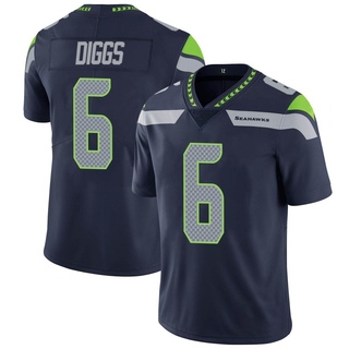 Limited Quandre Diggs Men's Seattle Seahawks Team Color Vapor Untouchable Jersey - Navy