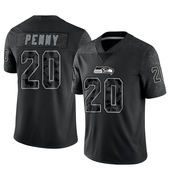 Limited Rashaad Penny Youth Seattle Seahawks Reflective Jersey - Black