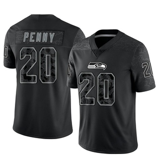 Limited Rashaad Penny Youth Seattle Seahawks Reflective Jersey - Black