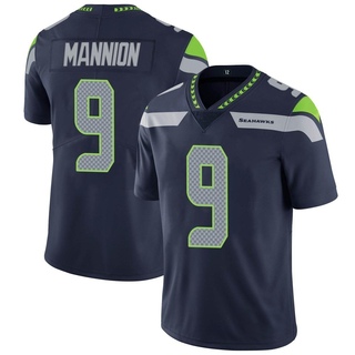 Limited Sean Mannion Men's Seattle Seahawks Team Color Vapor Untouchable Jersey - Navy