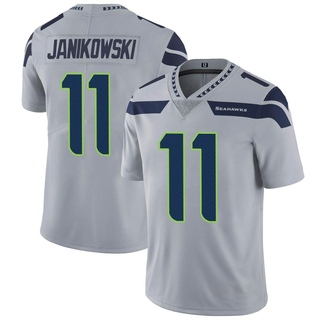 Limited Sebastian Janikowski Men's Seattle Seahawks Alternate Vapor Untouchable Jersey - Gray