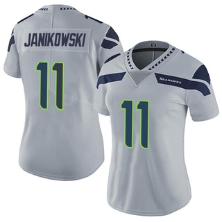 Limited Sebastian Janikowski Women's Seattle Seahawks Alternate Vapor Untouchable Jersey - Gray
