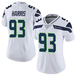 Limited Shelby Harris Women's Seattle Seahawks Vapor Untouchable Jersey - White