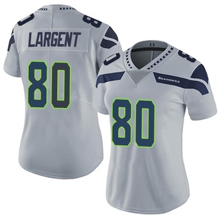 Limited Steve Largent Women's Seattle Seahawks Alternate Vapor Untouchable Jersey - Gray