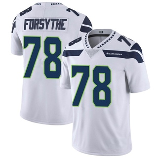 Limited Stone Forsythe Men's Seattle Seahawks Vapor Untouchable Jersey - White
