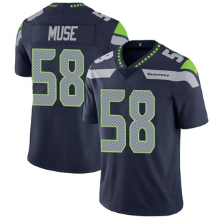Limited Tanner Muse Youth Seattle Seahawks Team Color Vapor Untouchable Jersey - Navy