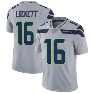 Limited Tyler Lockett Men's Seattle Seahawks Alternate Vapor Untouchable Jersey - Gray