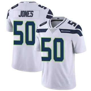 Limited Vi Jones Men's Seattle Seahawks Vapor Untouchable Jersey - White