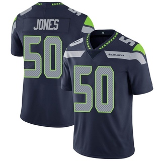 Limited Vi Jones Youth Seattle Seahawks Team Color Vapor Untouchable Jersey - Navy
