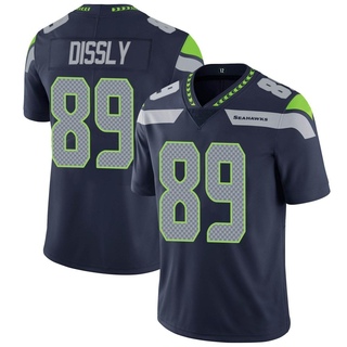Limited Will Dissly Men's Seattle Seahawks Team Color Vapor Untouchable Jersey - Navy