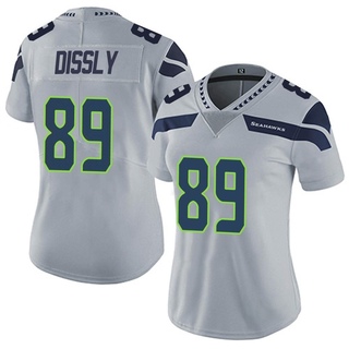 Limited Will Dissly Women's Seattle Seahawks Alternate Vapor Untouchable Jersey - Gray