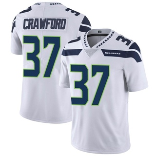 Limited Xavier Crawford Youth Seattle Seahawks Vapor Untouchable Jersey - White